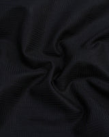 Walter Black Dobby Texture Premium Cotton Shirt