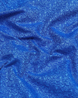 Clifton Blue Jacquard Textured Cotton Shirt