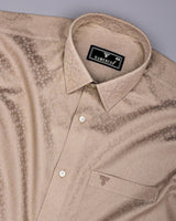 Radius Cream Dobby Texture Premium Giza Shirt