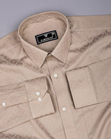Radius Cream Dobby Texture Premium Giza Shirt