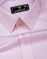 Groven Pink With White Stripe Premium Gizza Shirt