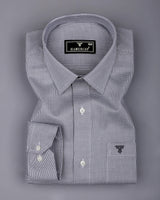 Sion Gray With White Dobby Premium Gizza Shirt
