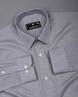 Sion Gray With White Dobby Premium Gizza Shirt