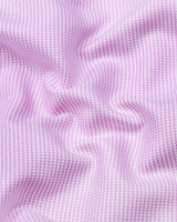 Lorca Pink Jacquard Premium Giza Shirt