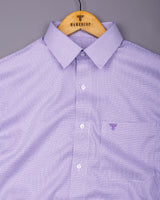 Lorca Lavender Purple Jacquard Premium Giza Shirt