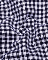 Nexon Navyblue Twill Check Premium Giza Shirt