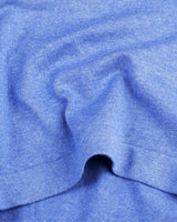 Thunder SkyBlue Melange Knitted Cotton T-Shirt