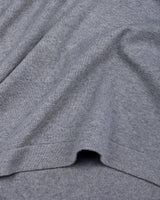 Vibrant Gray Melange Knitted Cotton Full Sleeves T-Shirt