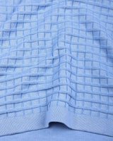 Krypton SkyBlue Knitted Cotton T-Shirt