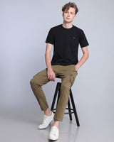 Carbon Black Super Supima Premium Cotton T-Shirt