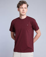 Garnet Maroon Super Supima Premium Cotton T-Shirt