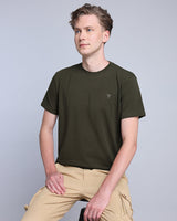 Moss Green Super Supima Premium Cotton T-Shirt