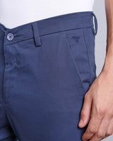 Mets Blue Stretch Cotton Chinos