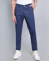 Mets Blue Stretch Cotton Chinos