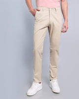 Rigle Khaki Stretch Cotton Chinos