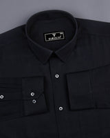 Walter Black  Dobby Texture Premium Cotton Shirt