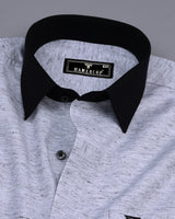Dust Smoke Gray Amsler Linen Cotton Designer Shirt