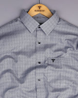 Brisco Black With White Premium Giza Shirt