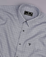 Brisco Black With White Premium Giza Shirt