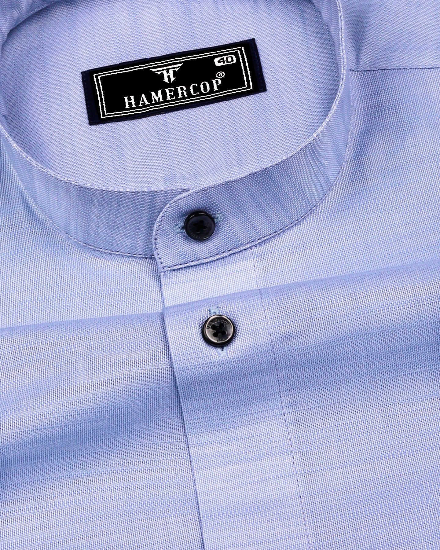 Clinton Gray Solid Linen Cotton Shirt – hamercopglobal