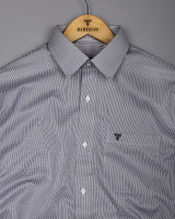 Sion Gray With White Dobby Premium Gizza Shirt