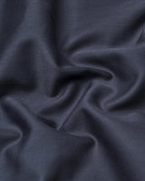 Velaro Ash Gray Soft Cotton Formal Shirt