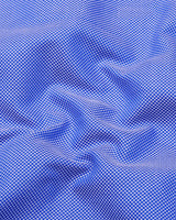 Glorix Blue Jacquard Premium Giza Shirt