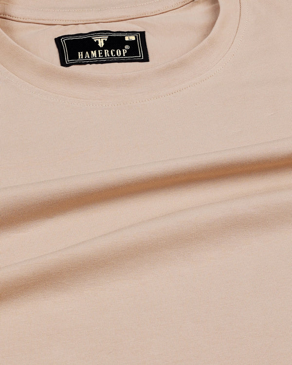 Clay Cream Super Supima Premium Cotton T-Shirt