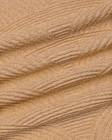 Loreto Clay Cream Knitted Cotton T-Shirt