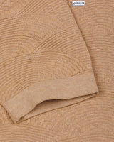Loreto Clay Cream Knitted Cotton T-Shirt