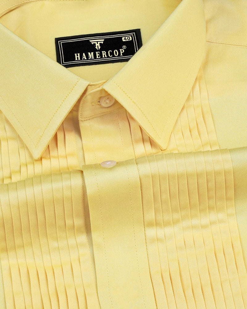 lemon yellow dress shirt Black n Bianco Boys' Oxford Banana Yellow Long Sleeve Dress Shirt